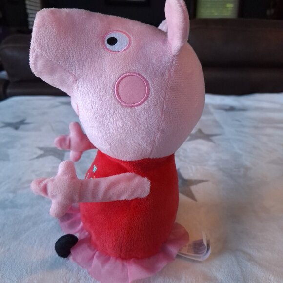 Peppa Pig Great Day for Giggles Peppa Plush with Sound Baby and Toddler Works - Picture 6 of 12
